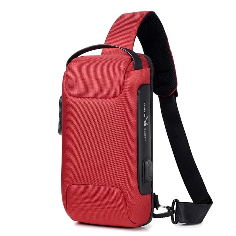 Action Bag - Mochila Compacta USB Resistente a Agua 0463 La Capivara Vermelha 