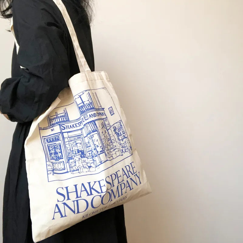 Bolsa de Ombro Shakespeare Bolsas e Mochilas GatoGeek 