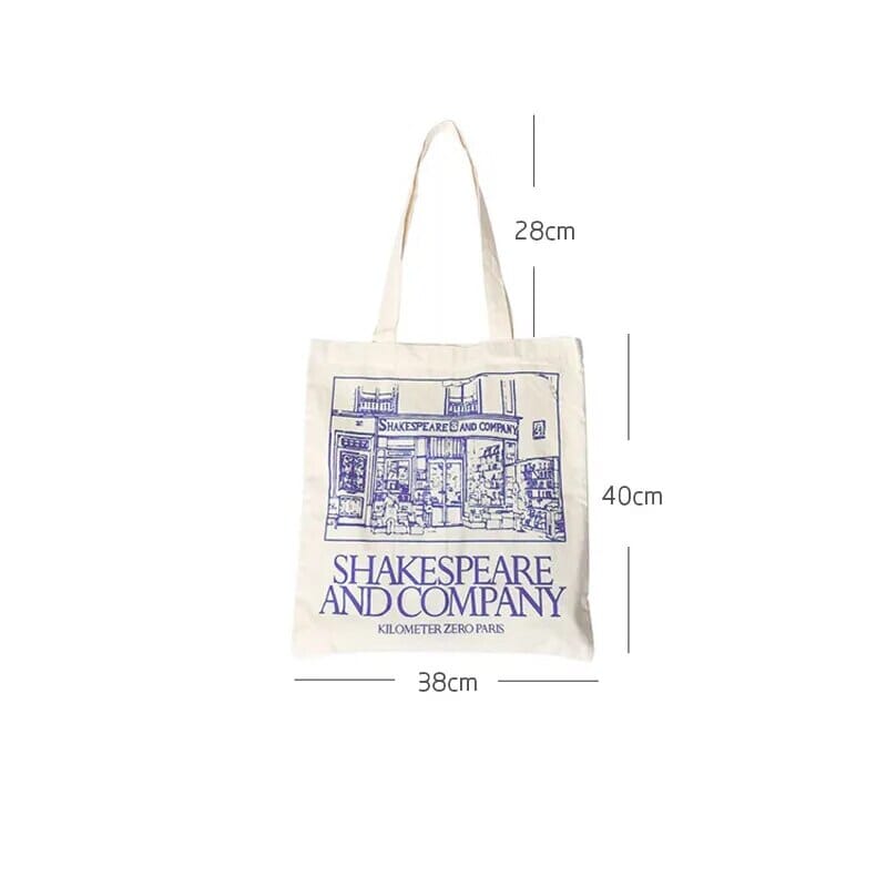 Bolsa de Ombro Shakespeare Bolsas e Mochilas GatoGeek 