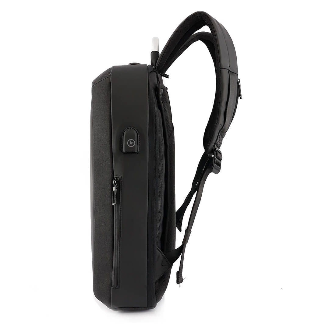 Mochila Executiva Antifurto TSA Com Cadeado Para Notebook 15.6" Modelo Bold Mark Ryden