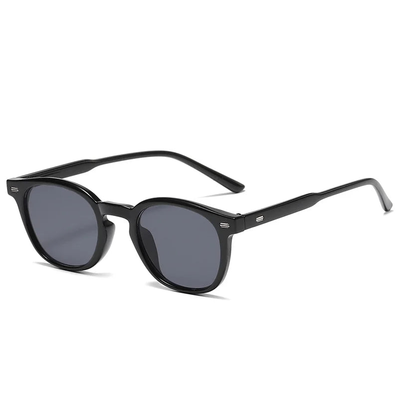 Brand Fashion Vintage Square Sunglasses 2022Women Luxury Designer Small Sun Glasses for Men Driving Female Shades Eyewear UV400 GatoGeek black AS 
