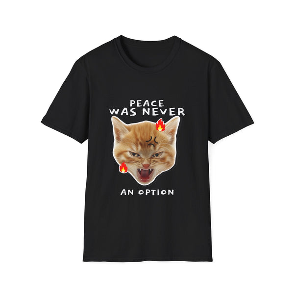 Camiseta Peace Was Never an Option Kawaii Side 