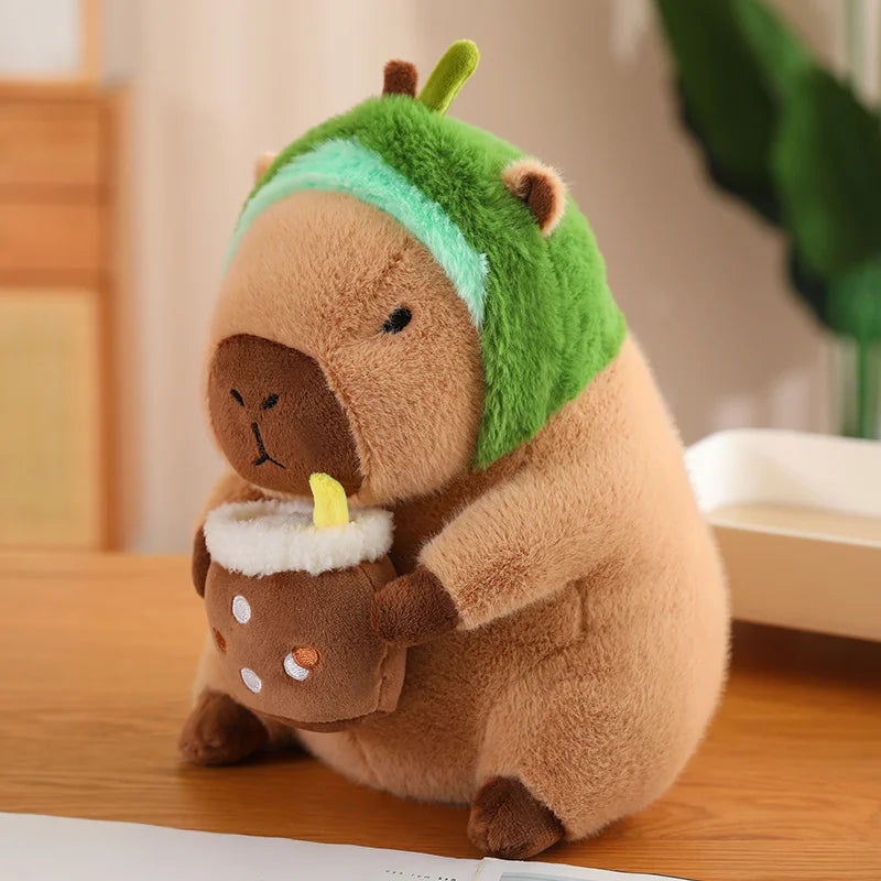 Capybara Turn Into Bread Uncorn Plush Toys Lovely Cartoon Animals Stuffed Dolls Holiday Gift Home Decor Sofa Plush Pillows GatoGeek avocado 30cm 