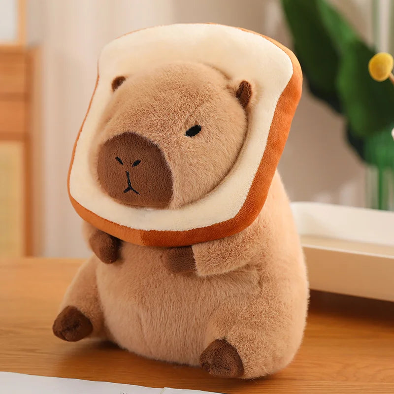 Capybara Turn Into Bread Uncorn Plush Toys Lovely Cartoon Animals Stuffed Dolls Holiday Gift Home Decor Sofa Plush Pillows GatoGeek Bread 30cm 