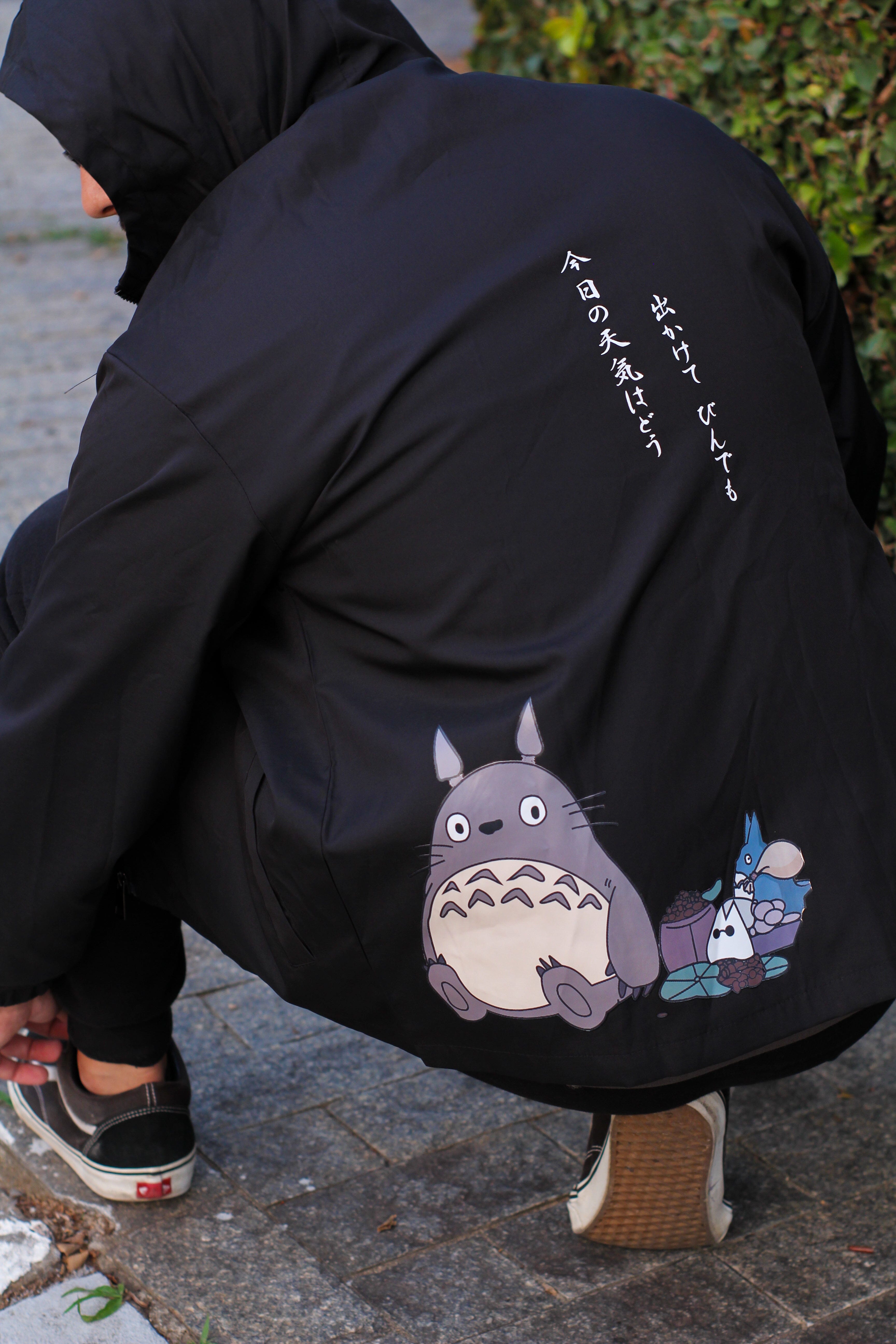 Casaco Corta Vento Meu Amigo Totoro Estudio Ghibli Ghibli Escala GatoGeek 