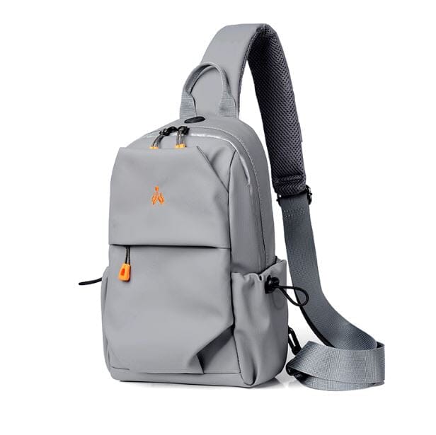 Chest Bag - Mochila Compacta de Ombro com USB feita em Oxford Multifuncional 0374 La Capivara 