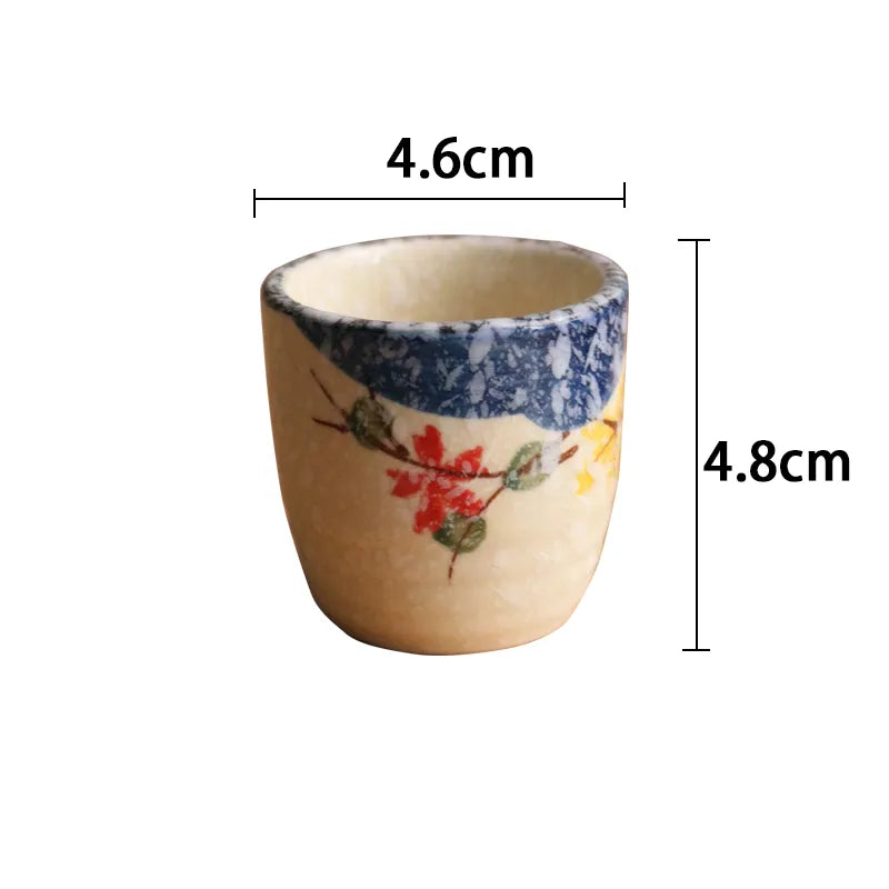 Copo de Cerâmica Estilo Japonês Copo GatoGeek B 