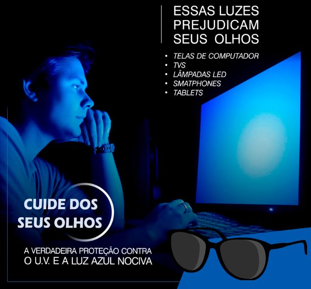 Cyber Glasses - Óculos Anti Luz Azul Gato Geek GatoGeek 