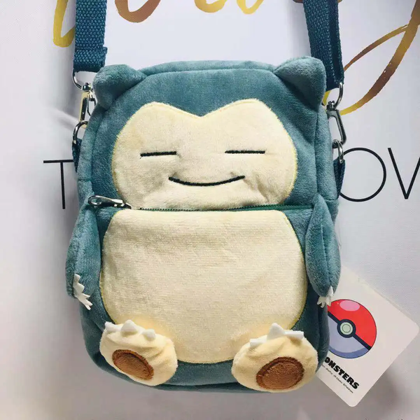 Bolsinha de Ombro Snorlax X Charmander