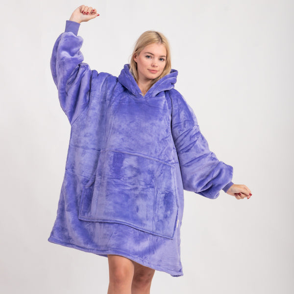 Pijama Cobertor Basic Lilás GatoGeek 