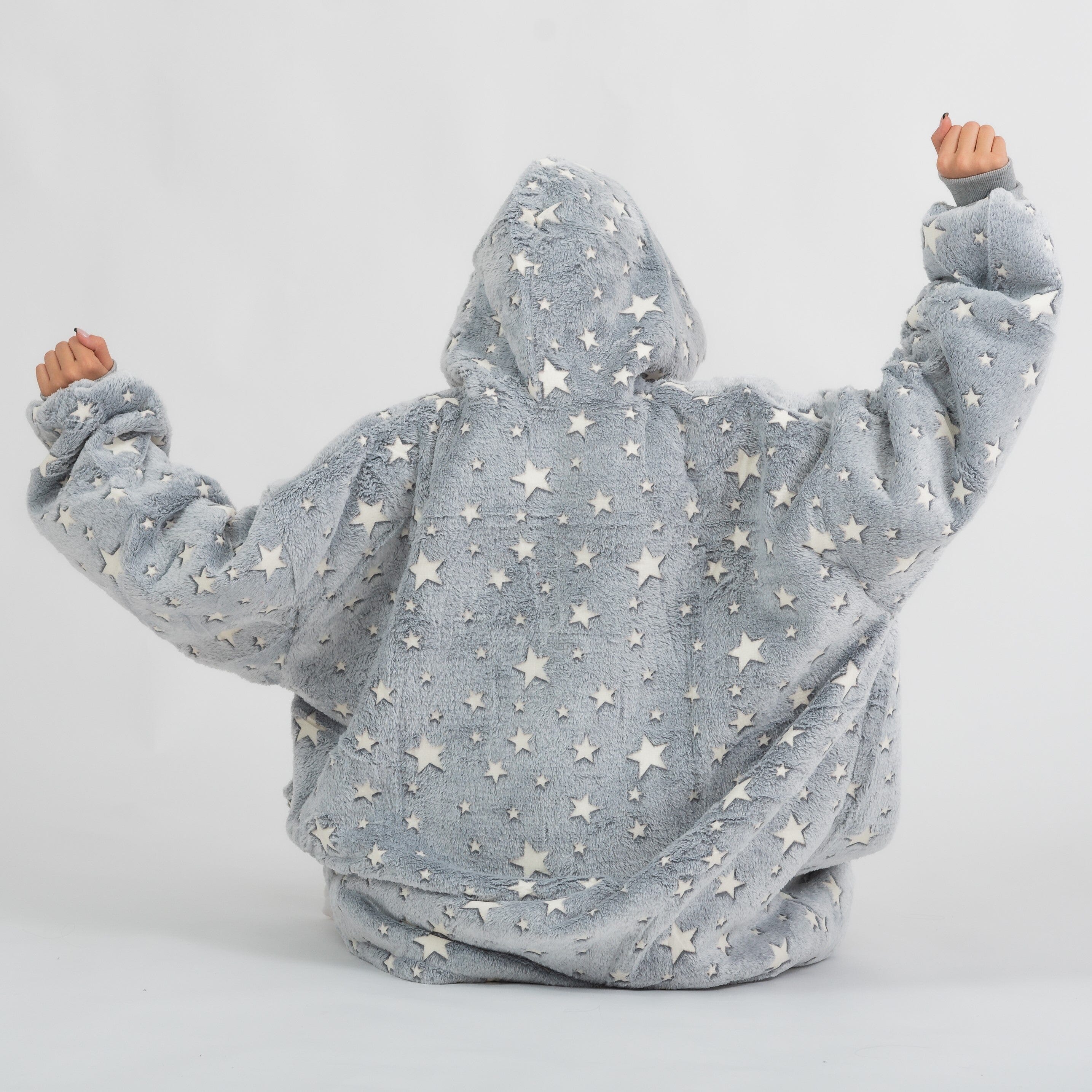 Pijama Cobertor Grey Star Fluorescente GatoGeek 