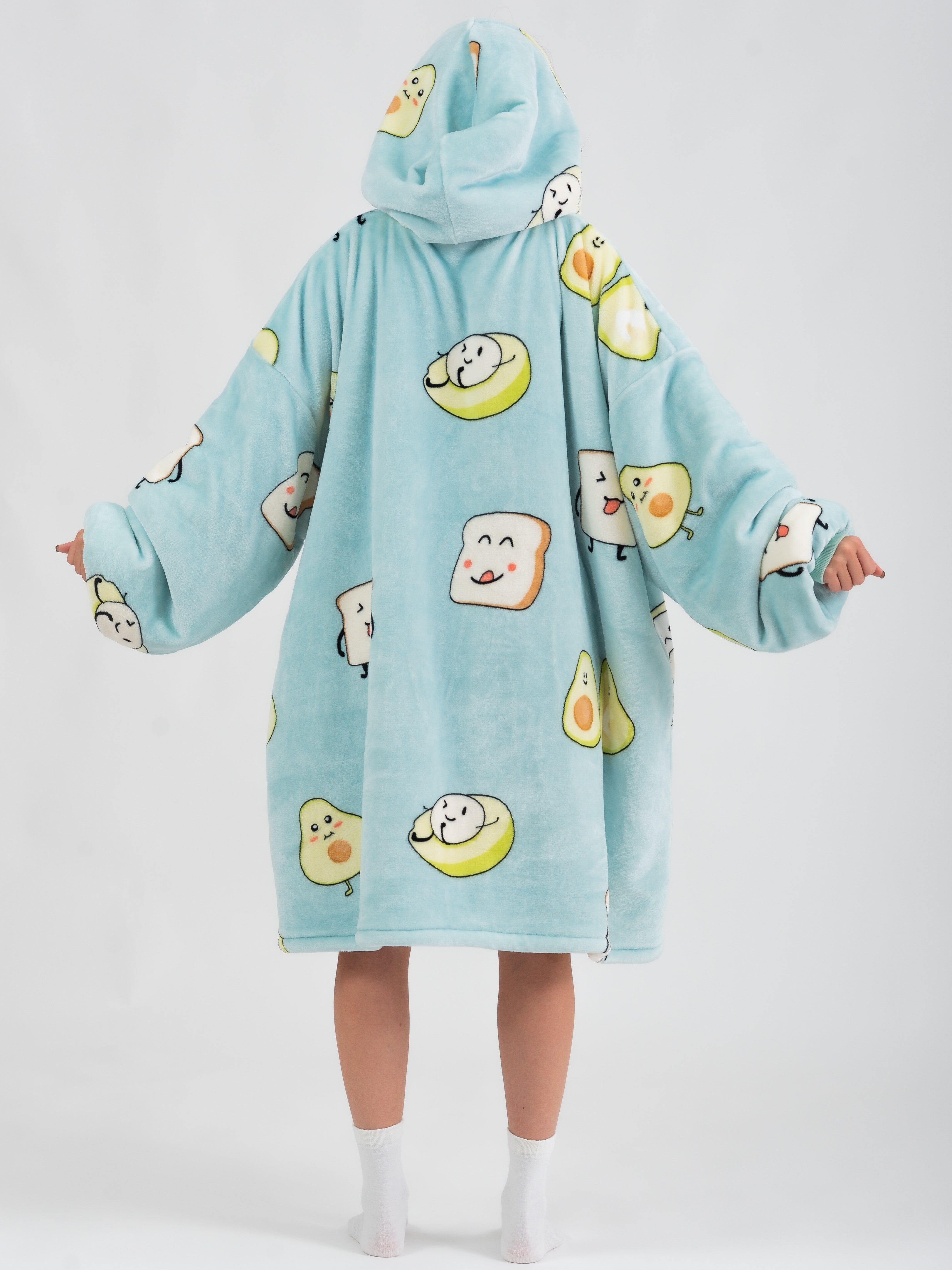 Pijama Cobertor Kawaii Avocado Toast GatoGeek 