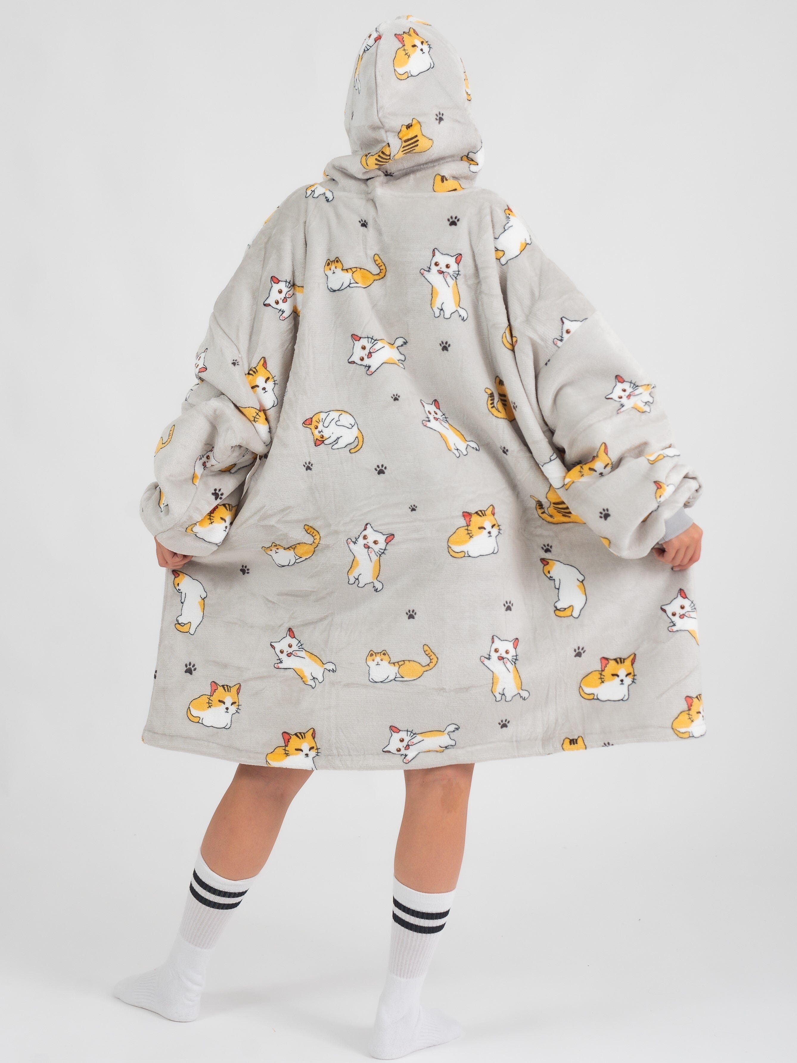 Pijama Cobertor Kawaii Cats GatoGeek 