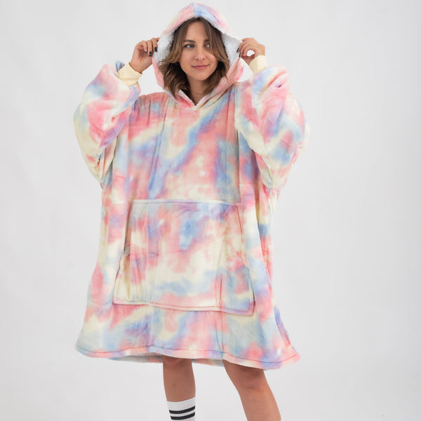 Pijama Cobertor Kawaii Rainbow GatoGeek 