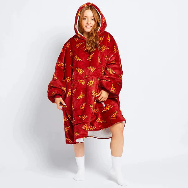 Pijama Cobertor Pizza Acessórios e vestuário GatoGeek 