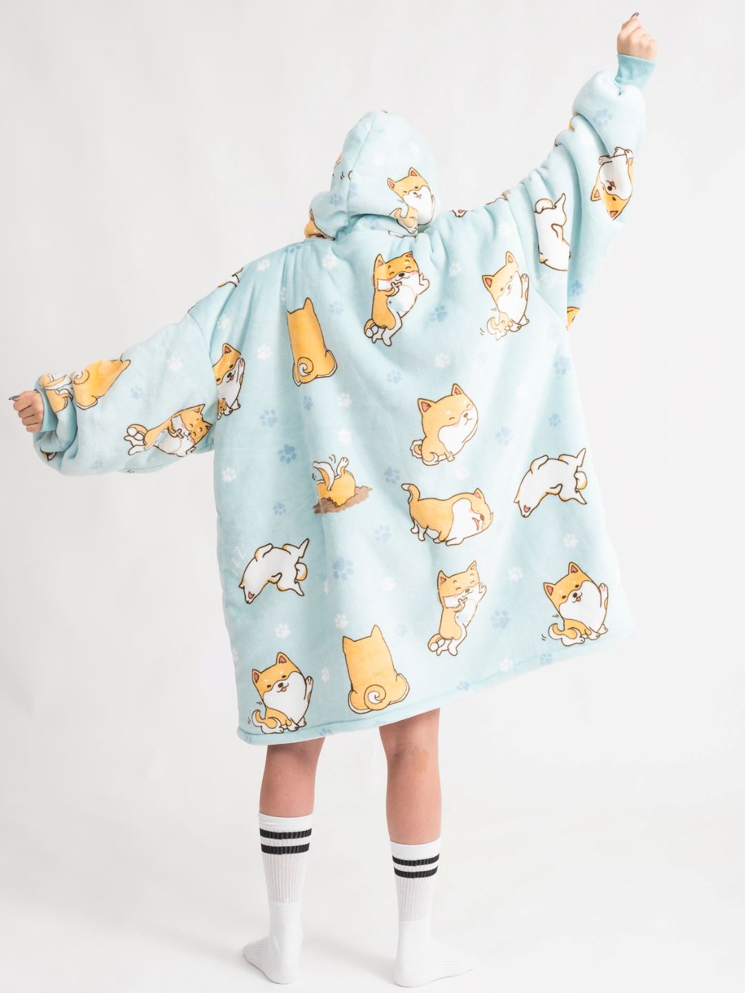 Pijama Cobertor Shiba Inu GatoGeek 