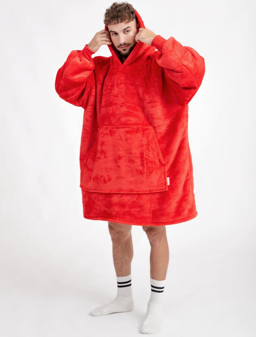 Pijama Cobertor Vermelho GatoGeek 
