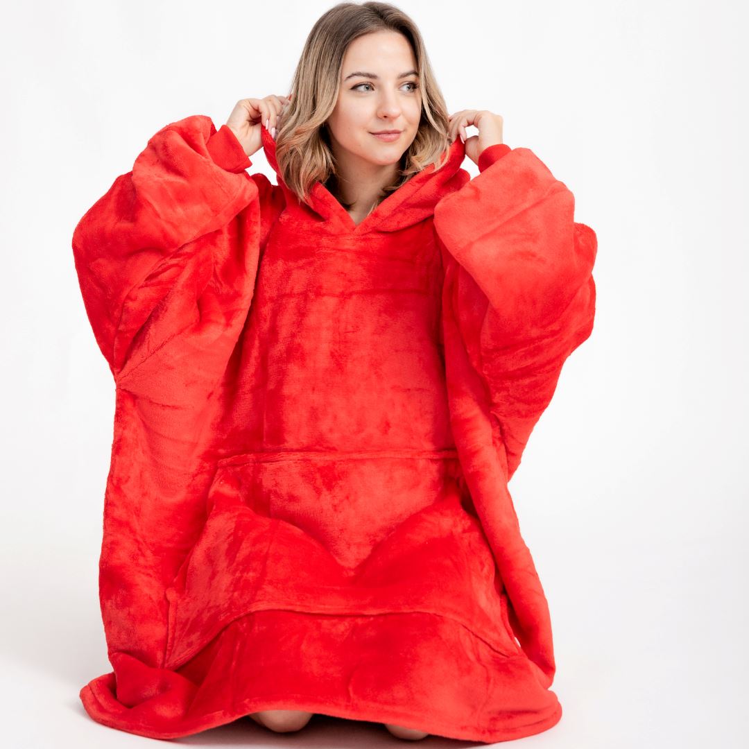 Pijama Cobertor Vermelho GatoGeek 