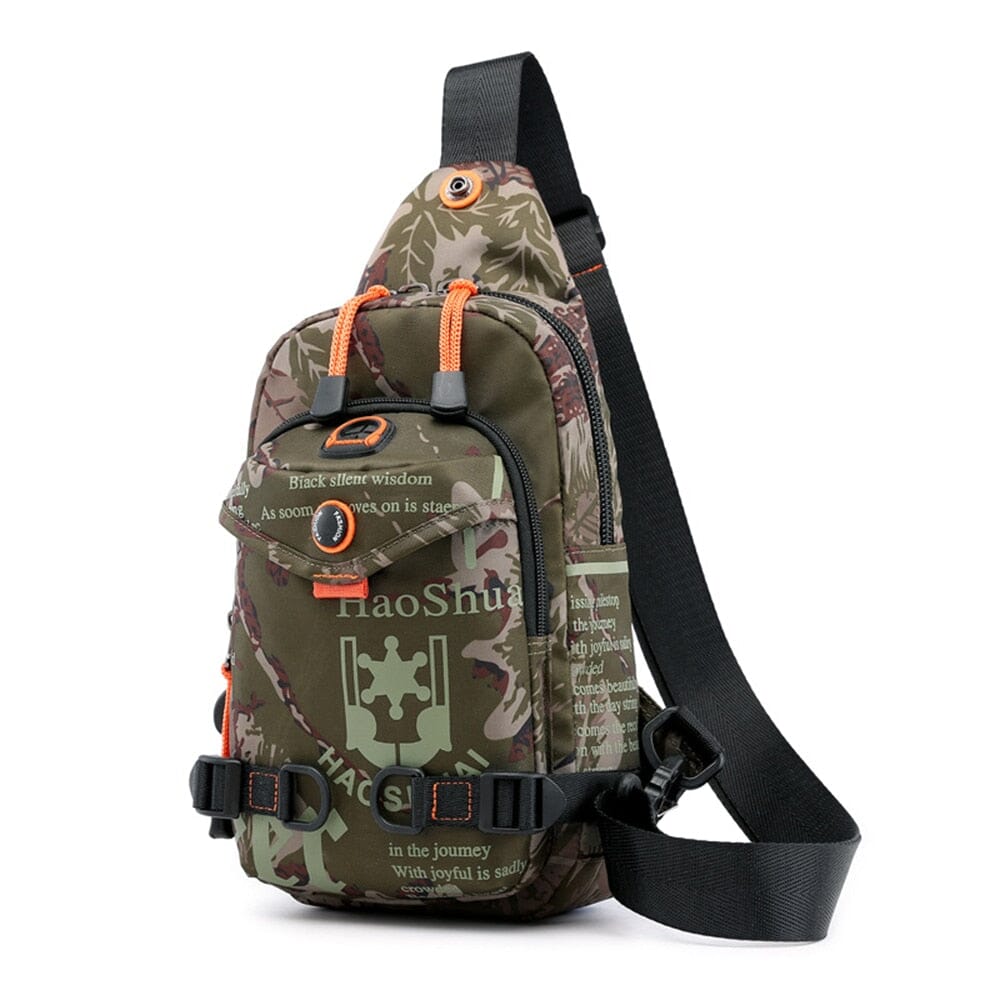 Rudder Bag - Mochila Compacta Casual 0327 La Capivara Camuflada 