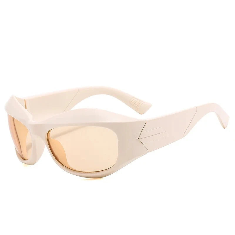 Trend Steampunk Sunglasses Women Men Fashion Sun Glasses Punk Female Y2K Mirror Goggle Shades Eyeglasses UV400 GatoGeek C5 Other 