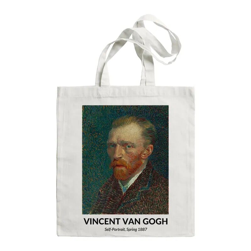 Van Gogh Painting Women Canvas Shoulder Bag High Capacity Tote Bag Aesthetics Shopping Bags Cotton Handbags Books Bag For Girls GatoGeek F447 