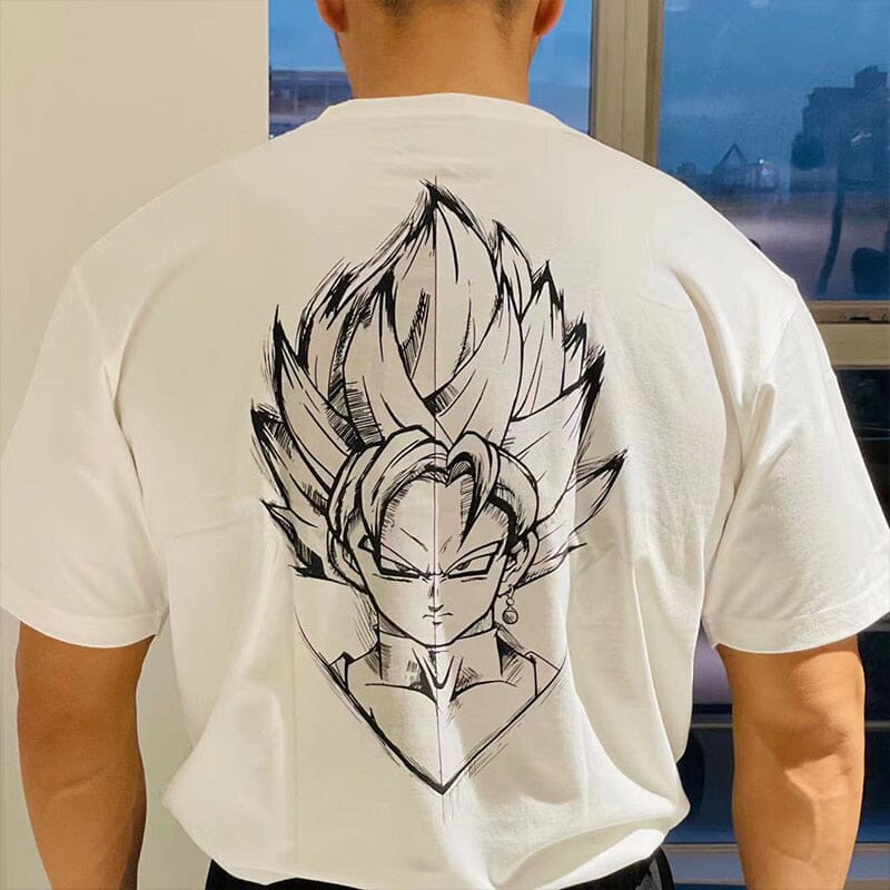 2023 Summer Gym Men T-Shirts Anime Graphic Print Fitness Oversized Cotton Tee Big Size Short Sleeve Men's Clothes Free Shipping 0 GatoGeek 