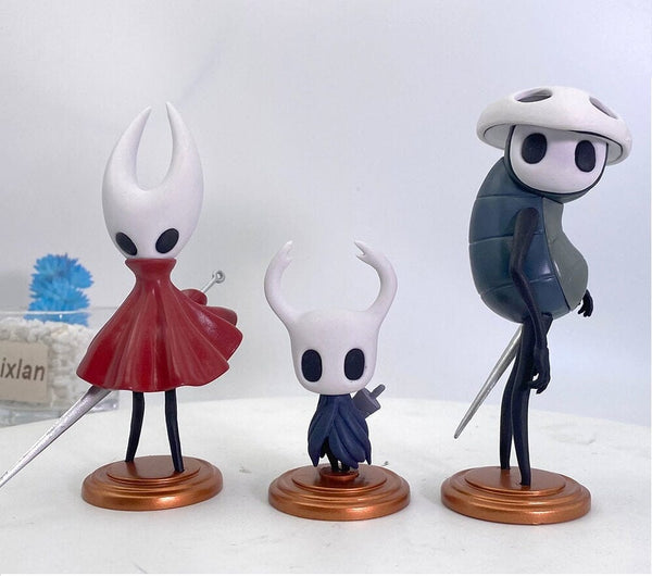 Action Figure Hollow Knight, Hornet e Quirrel Action Figure GatoGeek 