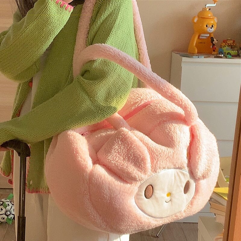 Bolsas MyMelody e Personagens Sanrio Bolsas e Mochilas Escala GatoGeek 