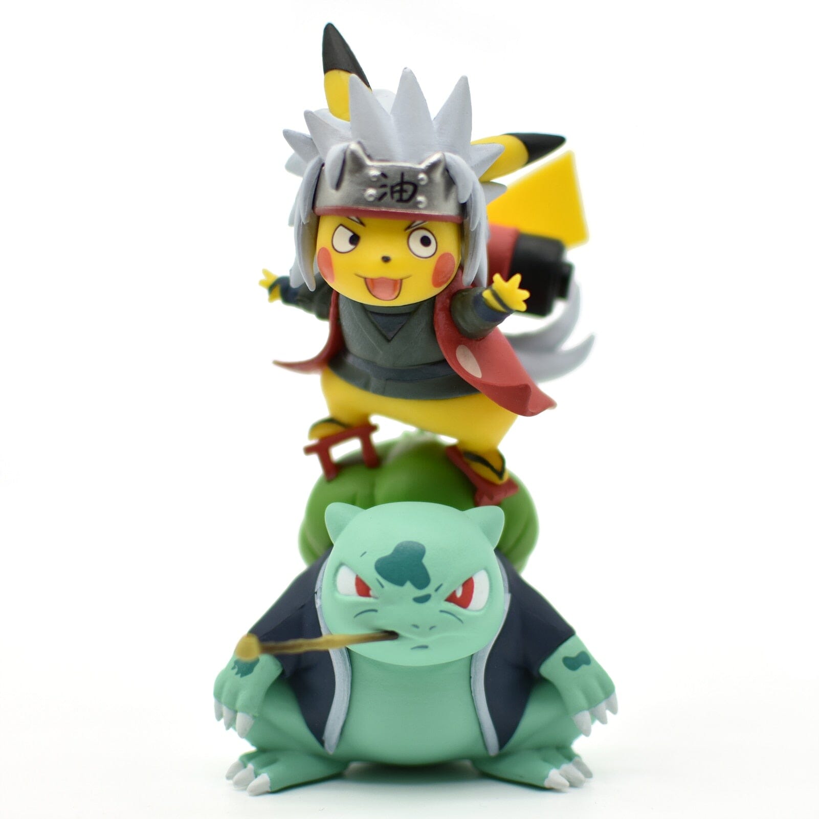 Boneco Pikachu Misturado com Jiraiya Naruto e Pokemon Bonecos GatoGeek 