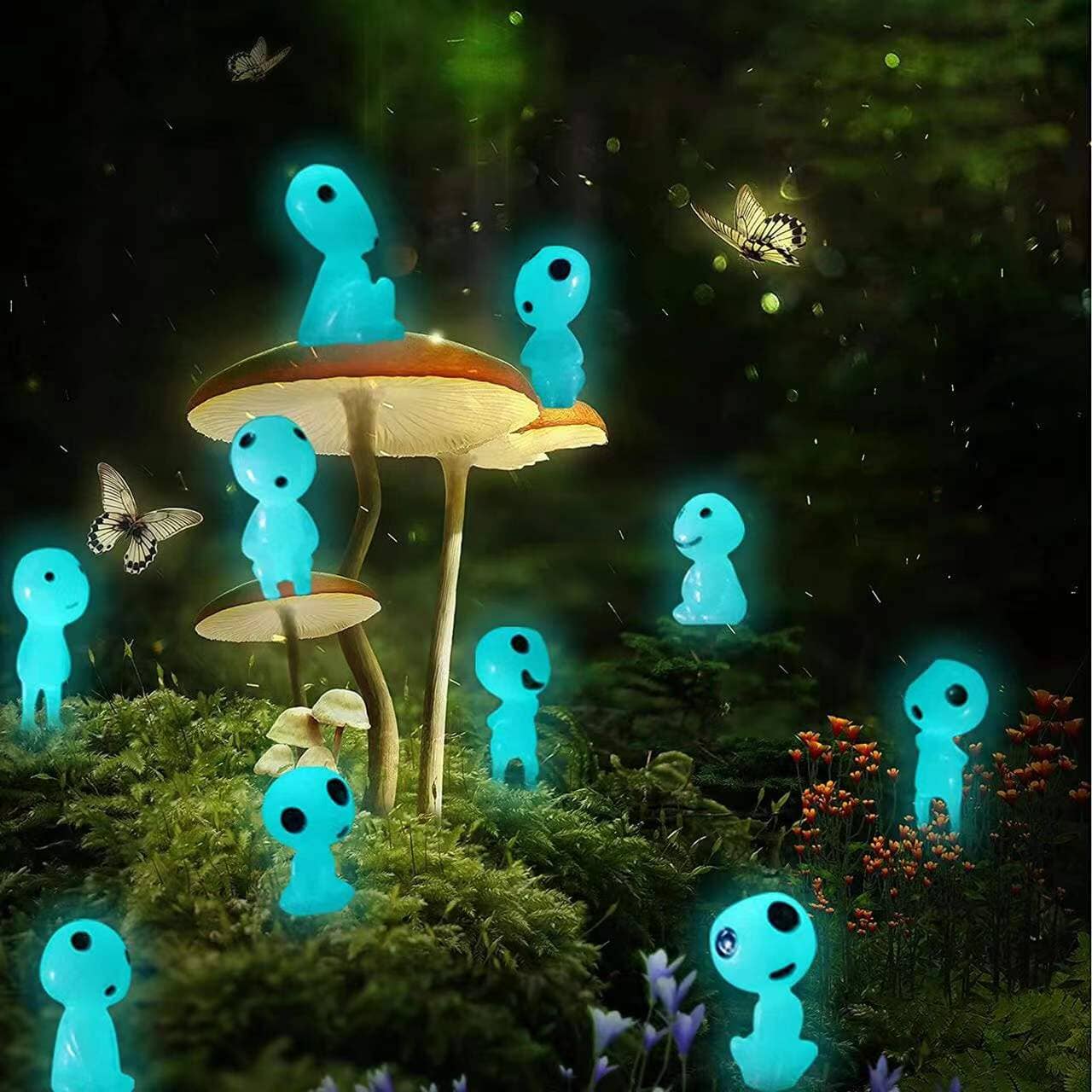 Bonecos Kodama Luminosos Ghibli Princesa Mononoke Bonecos GatoGeek 