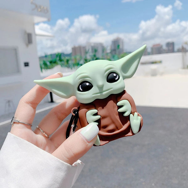 Case Protetora Airpods Kawaii Baby Yoda 0 GatoGeek 