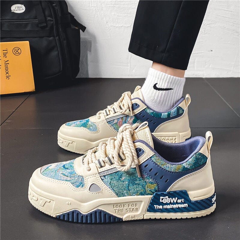 Colorful Forest Color Shoes for Women and Men New In 2023 All-match Casual Fashion Sneakers Zapatillas Mujer Outdoor Sneakers 0 GatoGeek Blue 35 