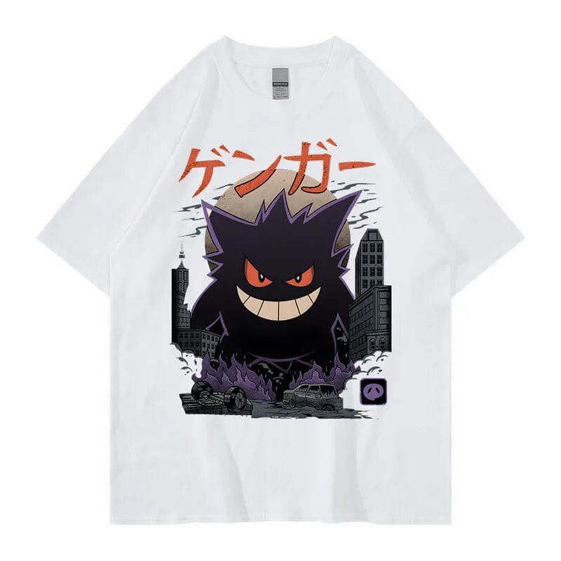 Japanese Style Printed T-shirt Summer Hip Hop Tees Tops Anime and Comics Short Sleeve Tshirt Men's Clothing Harajuku Y2k Clothes GatoGeek 