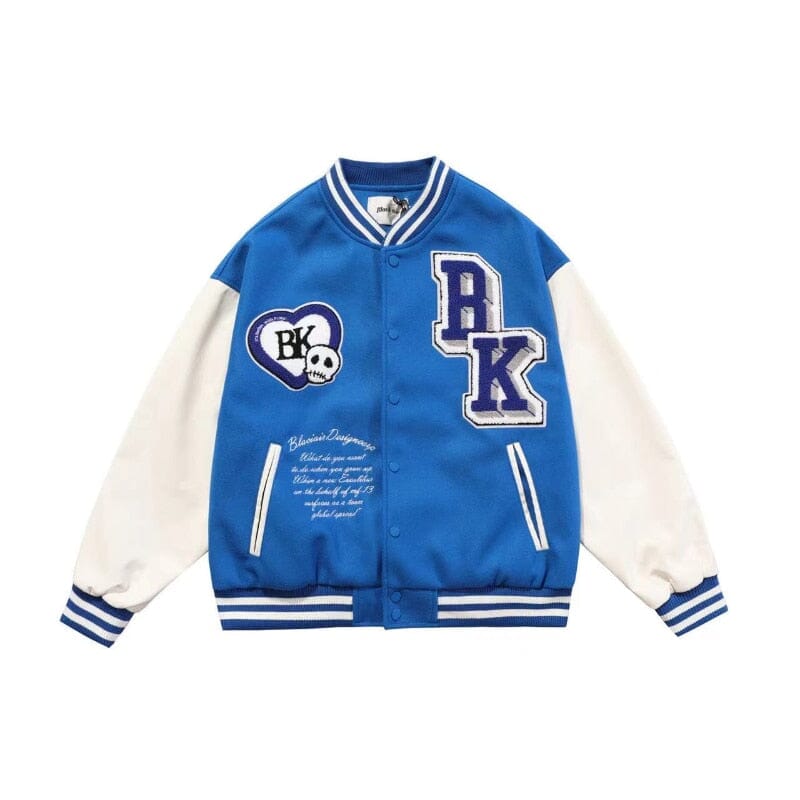 Jaquetas Colegiais Varsity Diversas Cores BK Casaco GatoGeek 01 P (M) 