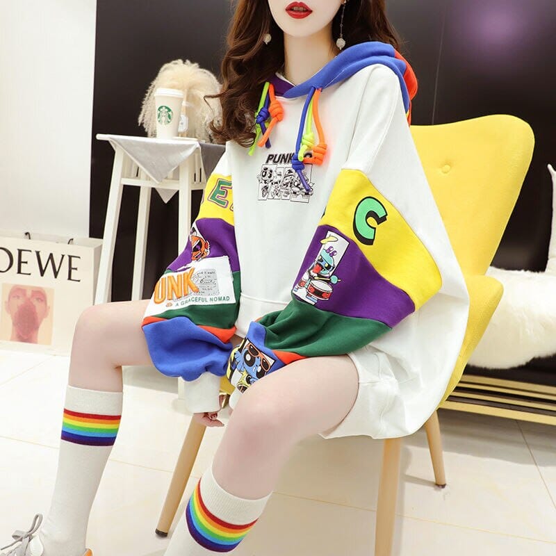 Korean Fashion Designer Essentials Hoodies Woman Anime Hooded Sweatshirt Graphic Streetwear Hoodie for Women White Aesthetic New 0 GatoGeek 