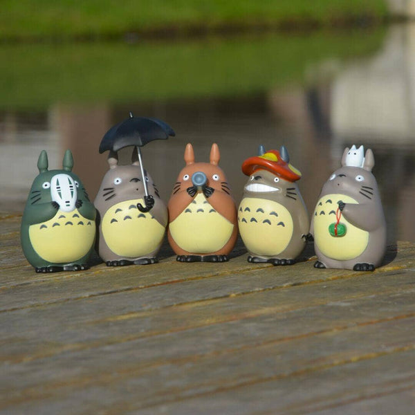 Lindos Bonecos Studio Ghibli - Meu Amigo Totoro Ghibli Escala GatoGeek [PACOTE] Coleção Completa 