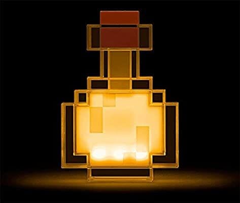 Luminária de Poção do Minecraft Decorativa Luminária GatoGeek 