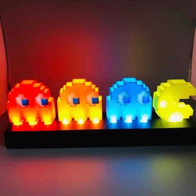 Luminária Retrô 008 – Pac Man – Prime Arcade