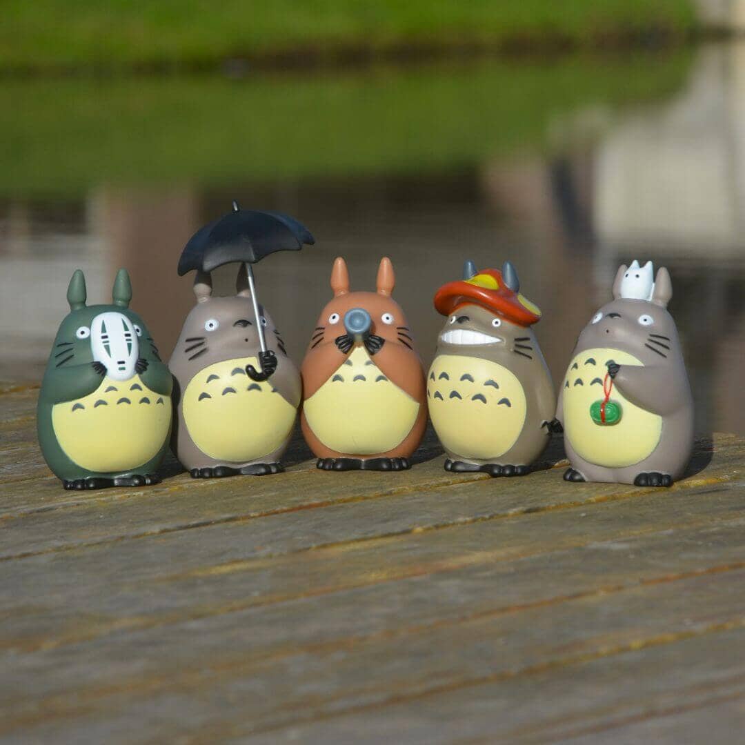 [PACOTE ESPECIAL] Bonecos Studio Ghibli - Meu Amigo Totoro Compre 3 e Leve 5 Ghibli Escala GatoGeek 