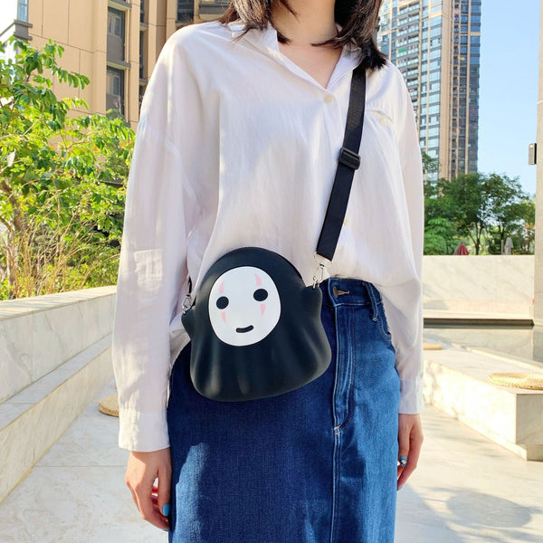 Studio Japan Anime Faceless Spirited Away Bag Toy No Face Man Figures Toy Bag Phone Bag Case for Daily Supplies Kid Gift 0 GatoGeek 
